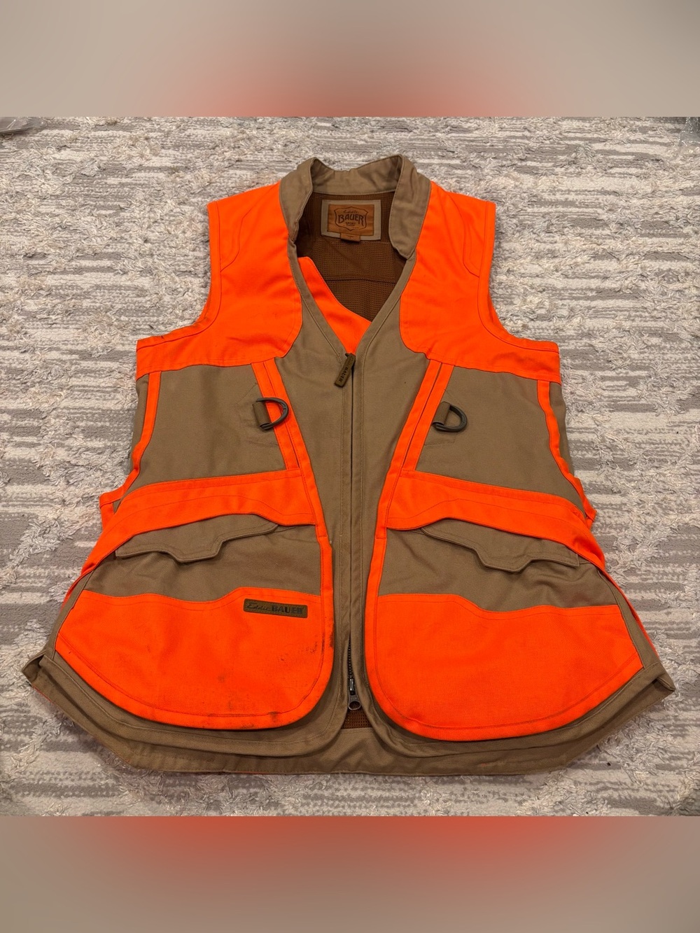 Eddie Bauer Mabton Flats Hunting Vest Men’s Small Cordura Fabric Outdoor Rare